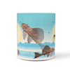 Sucker-Mouth Catfish Print 360 White Mug