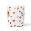 Oranda Fish Print 360 White Mug