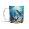 Corydoras paleatus Fish Print 360 White Mug