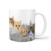 Munchkin Cat On Rushmore Print 360 Mug