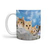 Lovely Munchkin Cat On Rushmore Print 360 Mug