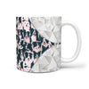 Border Collie Dog In Lots Print 360 Mug