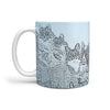 Norwegian Forest cat Blue Mount Rushmore Print 360 White Mug