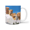 Bordeaux Mastiff Mount Rushmore Print 360 White Mug