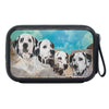 Dalmatian Dog On Mount Rushmore Print Bluetooth Speaker