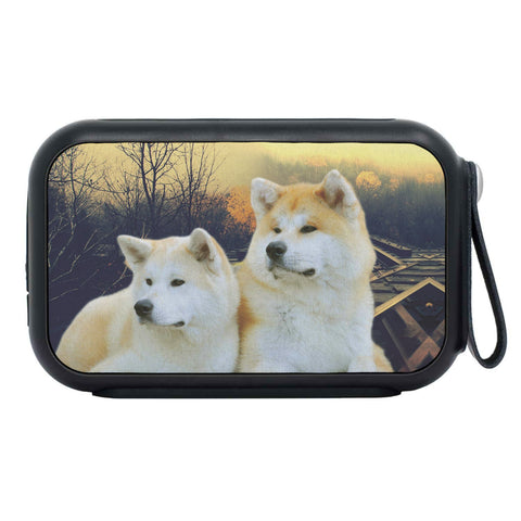 Akita Inu Dog Print Bluetooth Speaker