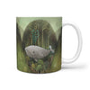 Cute Fish Print 360 White Mug