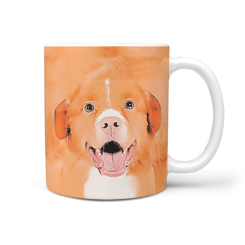 Nova Scotia Duck Tolling Retriever Print Mugs