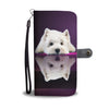 West Highland White Terrier (Westie) Dog Print Wallet Case