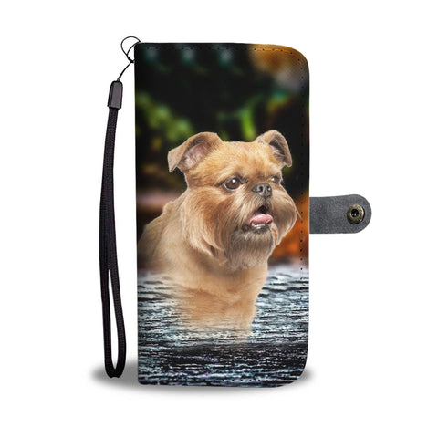 Brussels Griffon Print Wallet Case