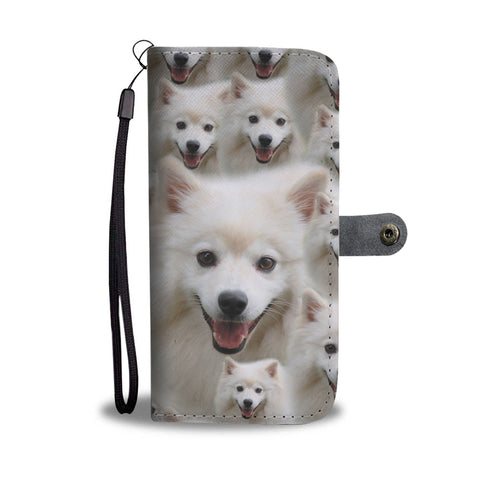 American Eskimo Dog Print Wallet Case