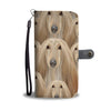 Afghan Hound Dog Print Wallet Case