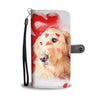 Golden Retriever Wallet Case