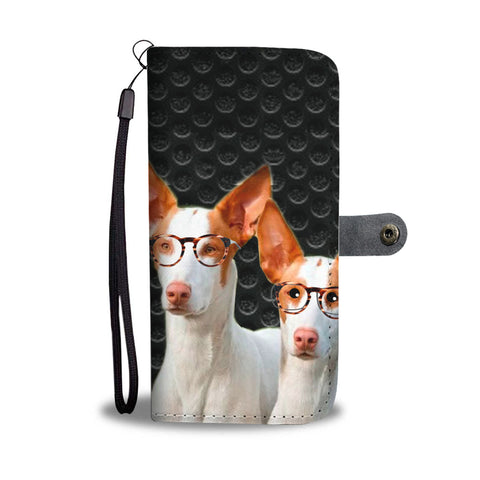 Ibizan Hound Dog Print Wallet Case