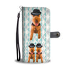 Welsh Terrier Dog Print Wallet Case