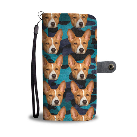 Basenji Dog Print Wallet Case