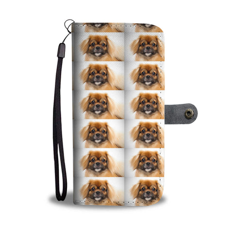 Tibetan Spaniel Patterns Print Wallet Case