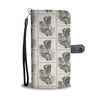 English Mastiff Dog Patterns Print Wallet Case