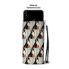 Bernese Mountain Dog Patterns Print Wallet Case