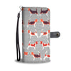 Beagle Patterns Print Wallet Case