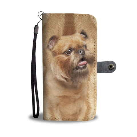 Brussels Griffon Dog Print Wallet Case