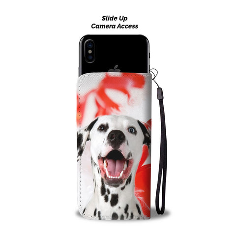 Dalmatian Dog Wallet Case