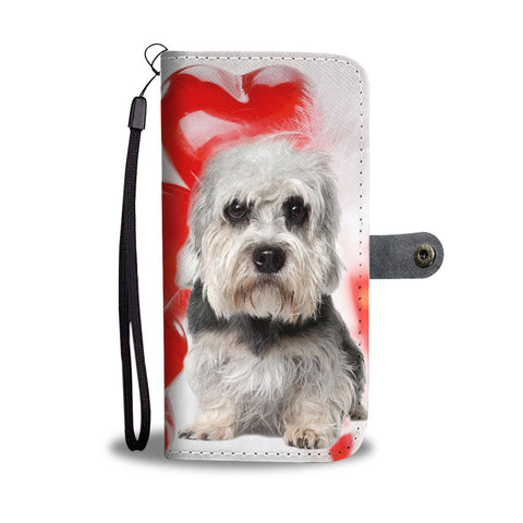 Cute Dandie Dinmont Terrier Wallet Case