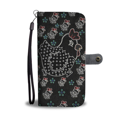Cute Birds With Paws Print Wallet Case