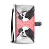 Lovely Japanese Chin Dog Print Wallet Case