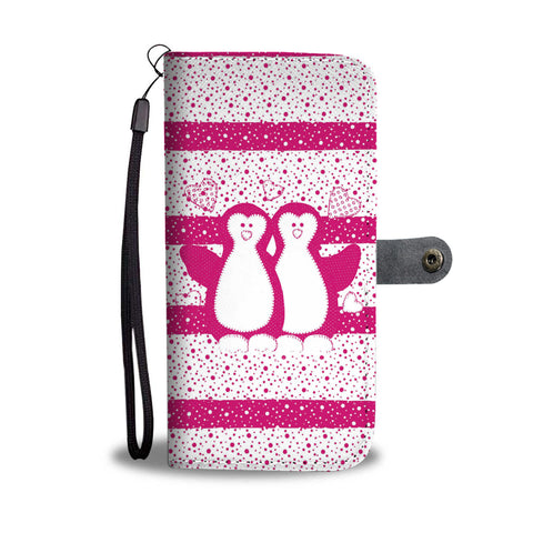 Penguin Print Wallet Case