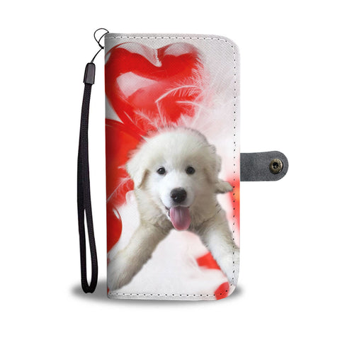 Great Pyrenees Puppy Wallet Case