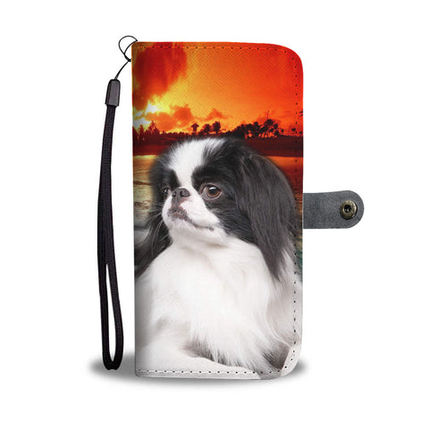 Cute Japanese Chin Wallet Case