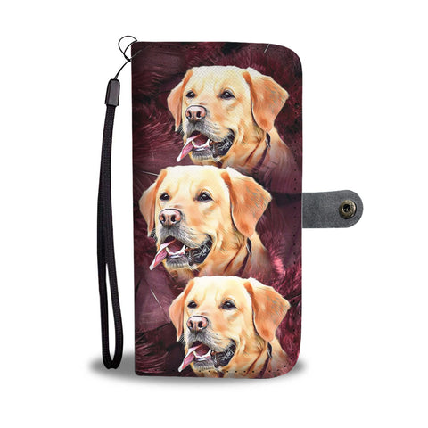 Lovely Labrador Retriever Wallet Case