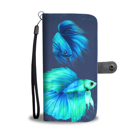 Betta Fish (Siamese Fighting Fish) Print Wallet Case