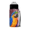 Blue And Yellow Macaw (Blue And Gold Macaw) Parrot Print Wallet Case