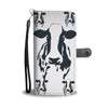 Sketch of Cow Print Wallet Case