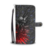 Guns And Skull Print Wallet Case