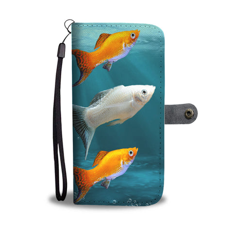 Molly Fish (Poecilia Sphenops) Print Wallet Case