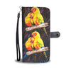 Sun Conure Parrot (The sun Parakeet) Print Wallet Case