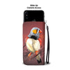 Zebra Finch Bird Print Wallet Case