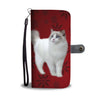 Ragdoll Cat Print Wallet Case