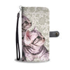 Cute American Shorthair Cat Print Wallet Case