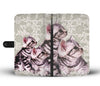 Cute American Shorthair Cat Print Wallet Case