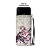 Cute American Shorthair Cat Print Wallet Case