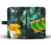 Caique Parrot Print Wallet Case