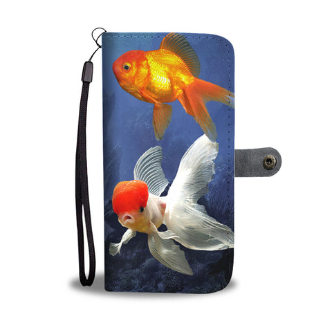 Oranda Fish Print Wallet Case