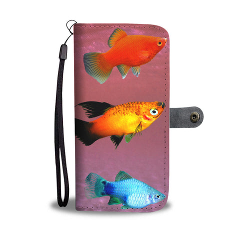 Platy Fish Print Wallet Case