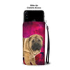 Chinese SharPei Dog Wallet Case