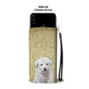 White Shepherd Wallet Case