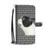 Cute Boston Terrier Printed on wall Wallet Case